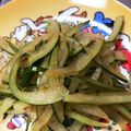 ☆ayami☆26's cooksnap of when they made 冬瓜の皮の塩きんぴら.