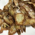 冷蔵庫レスキュー隊's cooksnap of when they made のり塩でビールが進む簡単里芋の皮チップス.