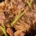 えりちゃお's cooksnap of when they made 豚バラ肉と玉ねぎ、舞茸のピリ辛炒め.