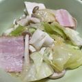 okamelove's cooksnap of when they made 豆腐とキャベツの塩だれベーコン.