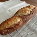 kbitch's cooksnap of when they made 酒粕酵母　バゲット.