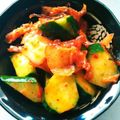 DORA＊DORA's cooksnap of when they made きゅうりとキムチの塩昆布和え.