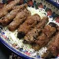 Faiza's cooksnap of when they made なすのしょうが味噌肉巻き.