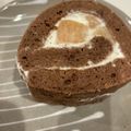 105♡'s cooksnap of when they made 桃まま甘★フレッシュピーチのロールケーキ.