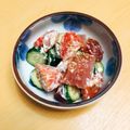 ★ぴよぴよ501★'s cooksnap of when they made マグロときゅうりゴマサラダ.