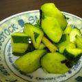 steeep's cooksnap of when they made 超簡単！お茶漬けの元deきゅうりの漬物♪.