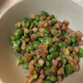 匡史さん's cooksnap of when they made 枝豆とウインナーのカレー炒め(*^^*).