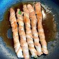 クック4ZGH4A☆'s cooksnap of when they made ゴーヤの豚バラ肉巻き（てりやき）.