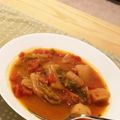 MimiMaya's cooksnap of when they made オーツミルクで＊トマトミルクスープ.