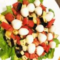maezuchu's cooksnap of when they made 水ナス カプレーゼ風サラダ.