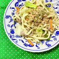 ふたごゆき's cooksnap of when they made 休日の簡単お昼ごはん♡焼きうどん.