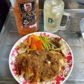ebipeco's cooksnap of when they made ジュ〜シ〜‼チキンステーキ♪.