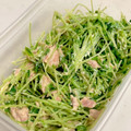 ☆capybara☆'s cooksnap of when they made 豆苗とツナの柚子胡椒マヨ和え.