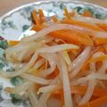 さつまいも♥️'s cooksnap of when they made 5分で副菜！もやしとニンジンの中華サラダ.