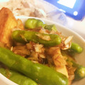 seacomet's cooksnap of when they made 獅子唐と厚揚げの煮浸し.