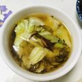 クックMVXCM0☆'s cooksnap of when they made 塩麹＆塩昆布でキャベツとベーコンのスープ.
