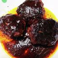 煮豆★'s cooksnap of when they made 簡単煮込みハンバーグ.