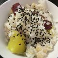 takoyuma's cooksnap of when they made さつまいもごはん♡*.