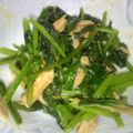 レアレアチーズ's cooksnap of when they made 小松菜＆シーチキン炒めるだけ〜♪.