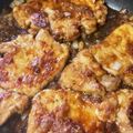 あおきしゃん's cooksnap of when they made 豚ロース厚切りの生姜焼き(*´-`).
