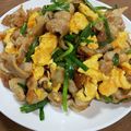 kotopig's cooksnap of when they made とろふわ！タレが絡まる中華風豚ニラ玉.