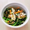 干芋くん's cooksnap of when they made 豆苗とキャベツの塩こぶサラダ.