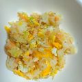 りあぶ's cooksnap of when they made 鮭としらすのチャーハン.