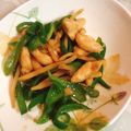 こうちゃん19's cooksnap of when they made 鶏胸肉の青椒肉絲風.