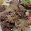 だーのー嫁's cooksnap of when they made 簡単ひやあつ肉うどん☆めんつゆ使用.