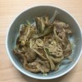 クックRCHX24☆'s cooksnap of when they made ✿イベリコ豚炒めわさび醤油ソース✿.