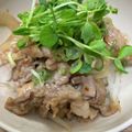 Bebell☆'s cooksnap of when they made ♡簡単！豚もやしおろしポン酢♡.