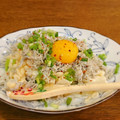 KEI〜☆'s cooksnap of when they made 簡単しらすのマヨソテー丼。卵黄乗せ.