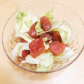 ★ぴよぴよ501★'s cooksnap of when they made マグロとレタスのわさび醤油和え.