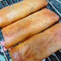 momoprin's cooksnap of when they made 豚肉と野菜たっぷりしっかり味春巻き.