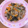 ひよコ3's cooksnap of when they made 幼児食に☆茄子と鶏ひき肉のだしあんかけ.