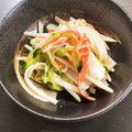 yum＊chim's cooksnap of when they made 長芋ときゅうりとかにかまの酢の物.