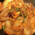 Yokchina's cooksnap of when they made SNSで大流行のライスペーパートッポッキ.