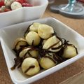 Elmohana's cooksnap of when they made 塩昆布モッツァレラ.