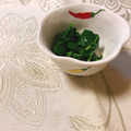 yesmama's cooksnap of when they made とろとろ～モロヘイヤの酢醤油和え～.