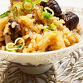 E吉☆'s cooksnap of when they made 炊き込みご飯☆なめたけと甘栗で.