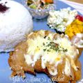 YUH♡ママ's cooksnap of when they made 柔らか鶏むね肉の照り焼き☆マヨチーズがけ.