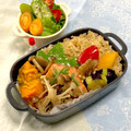 ルぴあ's cooksnap of when they made 秋だね！鮭とたっぷりきのこのオイル蒸し.
