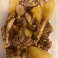 Koalamam's cooksnap of when they made 牛肉とじゃがいものオイスター炒め.