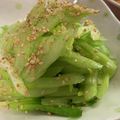 mariaoro's cooksnap of when they made 簡単！セロリのナムル.