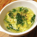 ちゃちゃまる26's cooksnap of when they made ほうれん草とコーンのかきたまとろみスープ.
