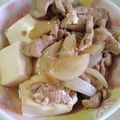 クックIS6AJP☆'s cooksnap of when they made ✩.*˚豚の小間切れ肉で肉豆腐風炒め煮.