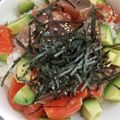 シビリキン's cooksnap of when they made 週末ランチに海鮮ポキ丼　〜ピリ辛タレ〜.