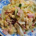 しろはる。's cooksnap of when they made 春キャベツとベーコンの卵炒め♪.