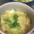 まゆみきママ's cooksnap of when they made ⭐️１分で出来る簡単美味しい玉子スープ.