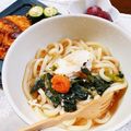 ema0914's cooksnap of when they made 簡単 ♡ 煮込みあんかけ明太子うどん.